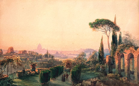 Rome vue du Palatin