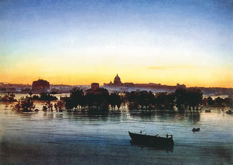 Roma allagata, 1845