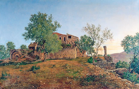 Maison de campagne et ruines romaines à Cimiez