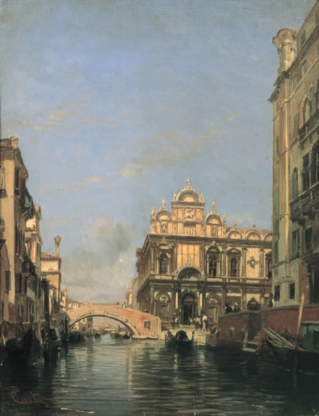Le Rio di Mendicanti et la Scuola San Marco à Venise