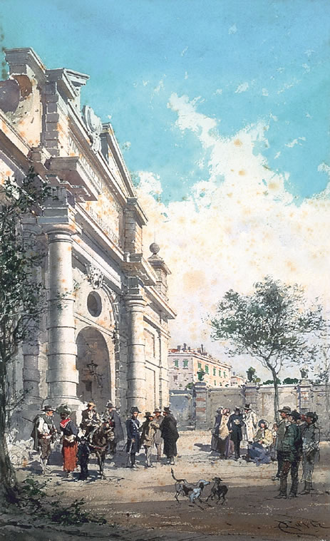 L'ancienne porte de Turin à Nice