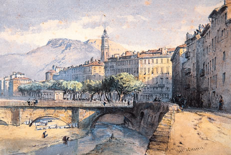 Le Pont-Vieux, 1861