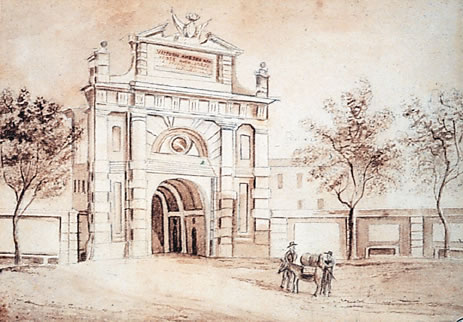 La porte de Turin