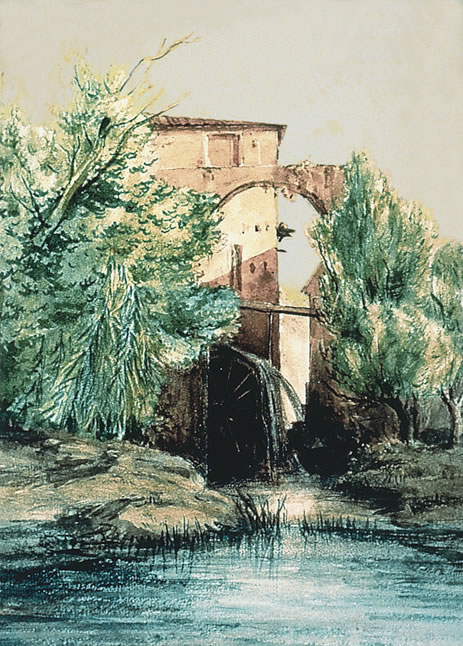 Moulin au Ray, vers 1848